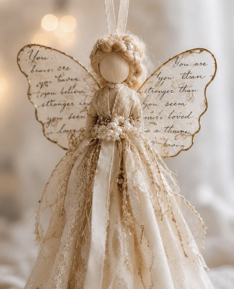 Guardian Angel Fairy - handmade keepsake